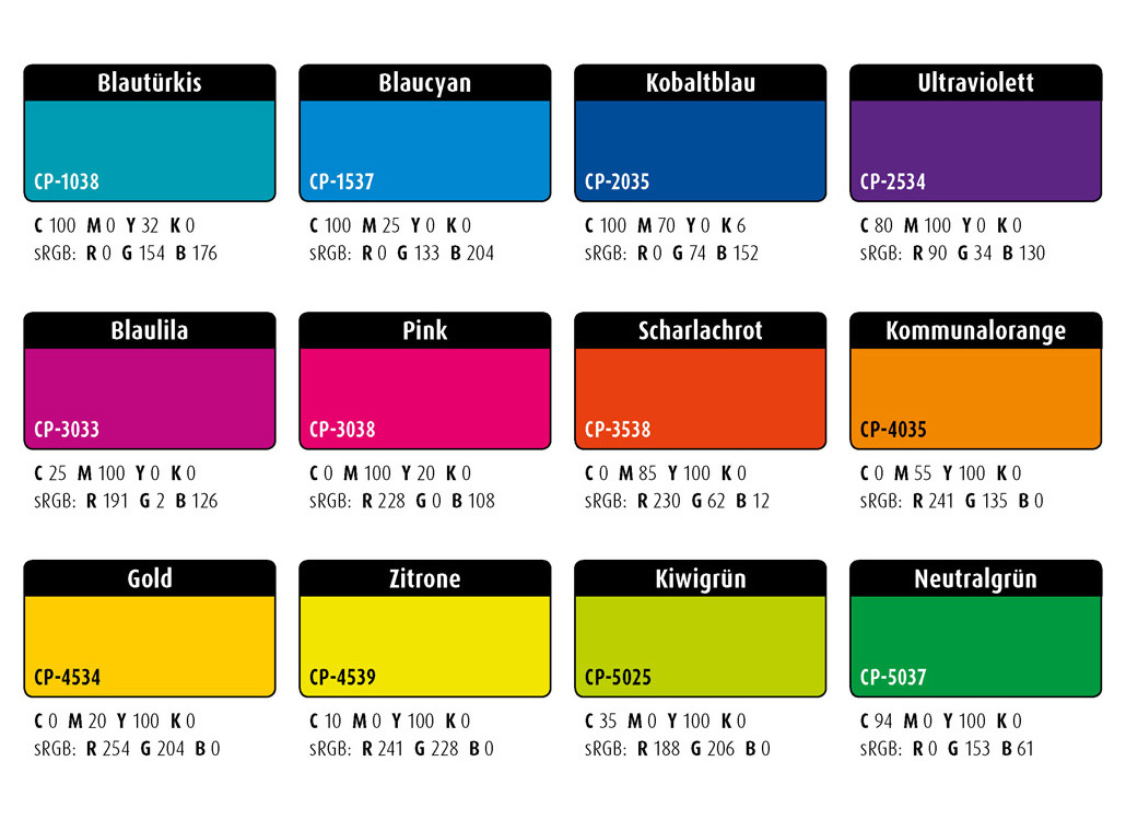 Farbwelten-Set-59: Bunt–Unbunt-Kontrast