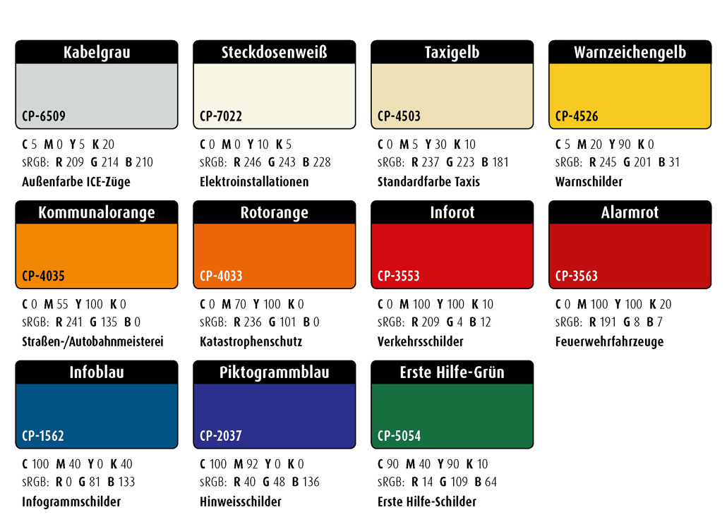 Farbwelten-Set-68: CI-Farben (Corporate-Identity-Farben)