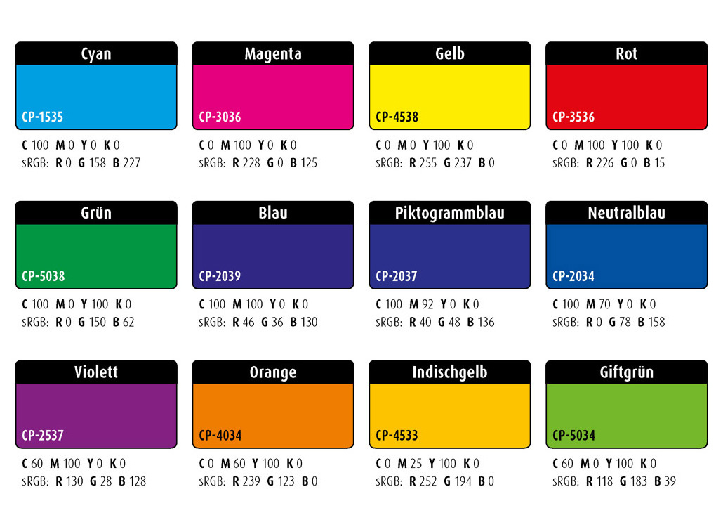 Farbwelten-Set-02: Druckvorstufe
