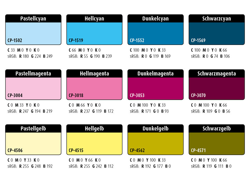 Farbwelten-Set-02: Druckvorstufe
