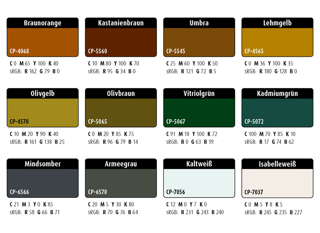 Farbwelten-Set-66: Dunkle Farben