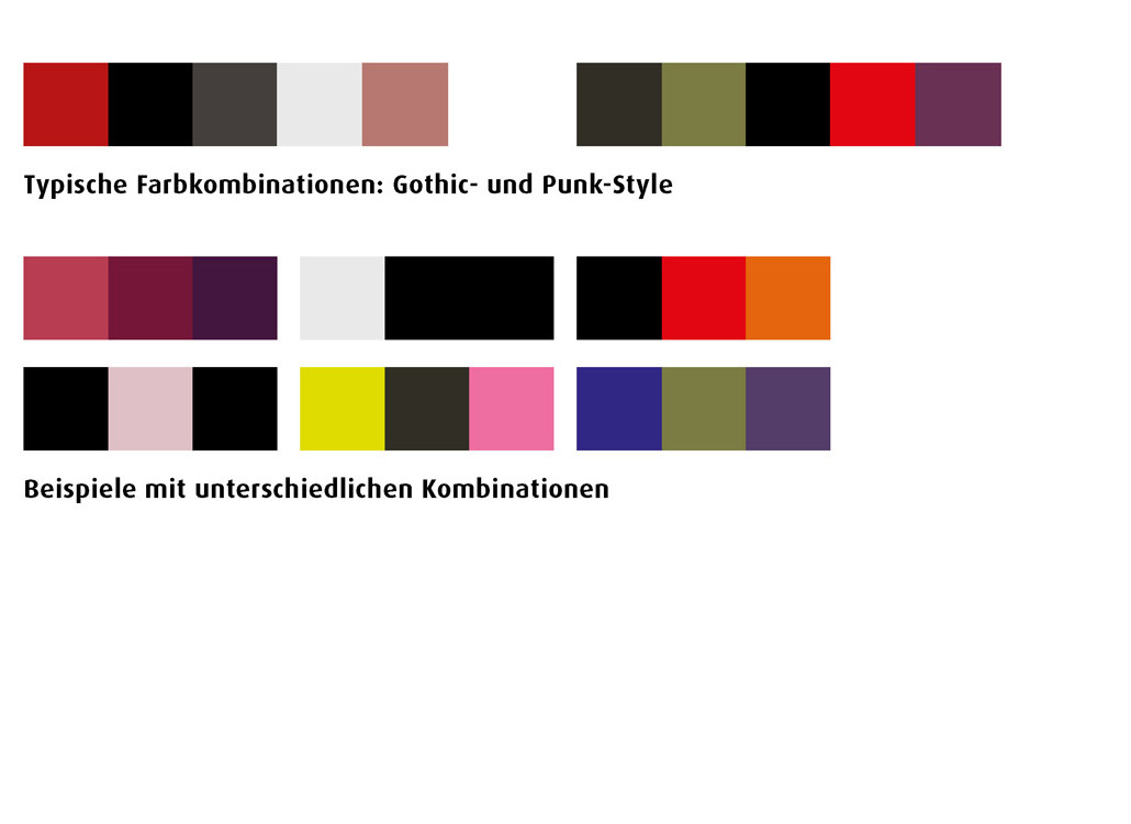 Farbwelten-Set-35: Gothic & Punk