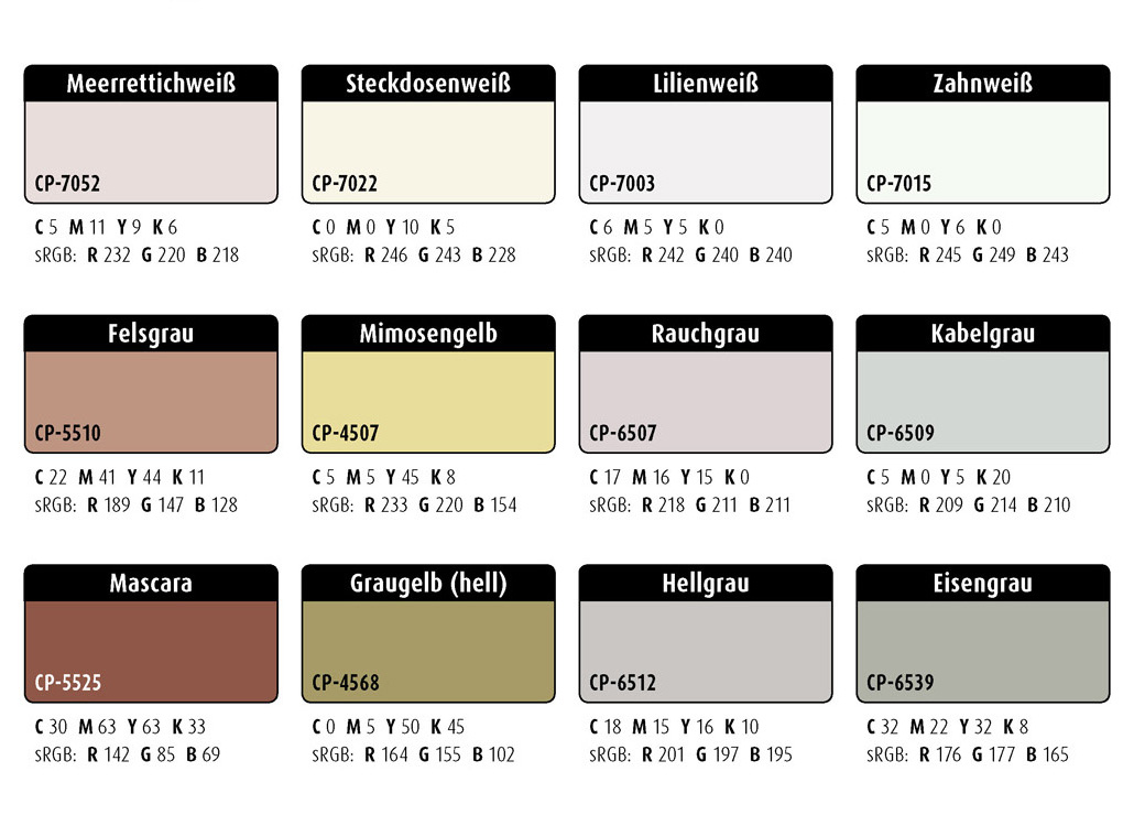 Farbwelten-Set-54: Metall