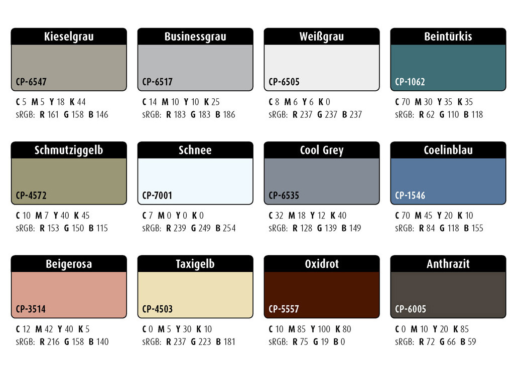 Farbwelten-Set-54: Metall